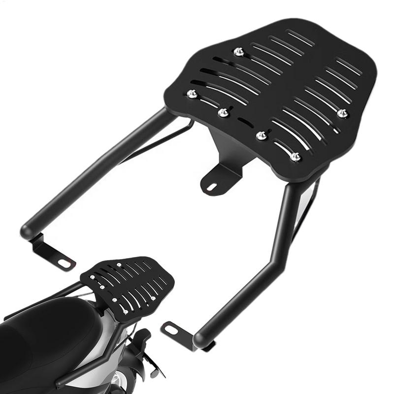 Motorcycle Gear Rack - Motorcycle Luggage Rack Multipurpose Adjustable Luggage