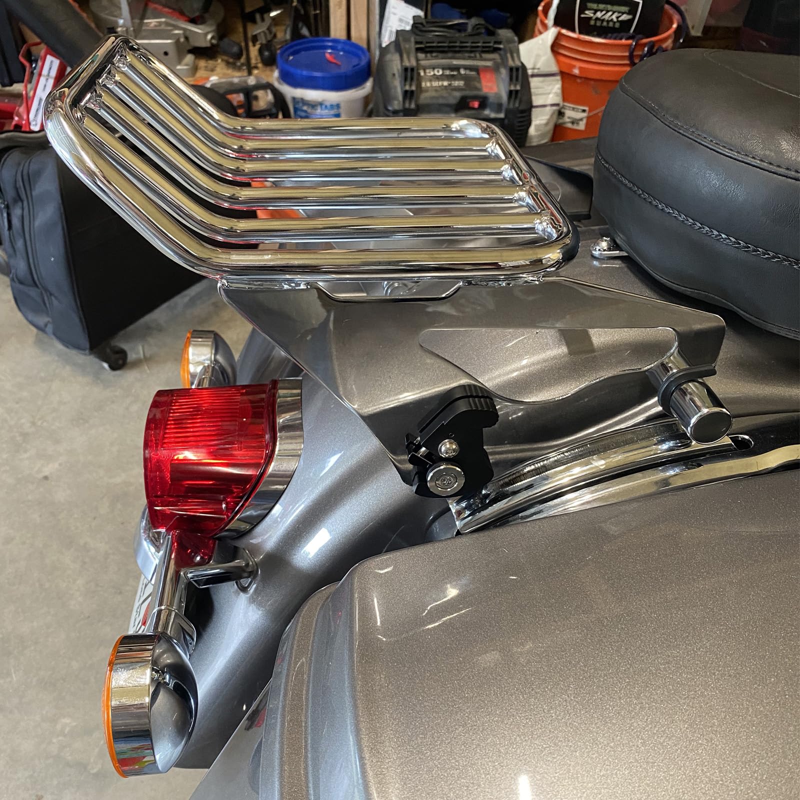 Detachable Two-Up Motorcycle L - Motorcycle Gear Rack review and price
