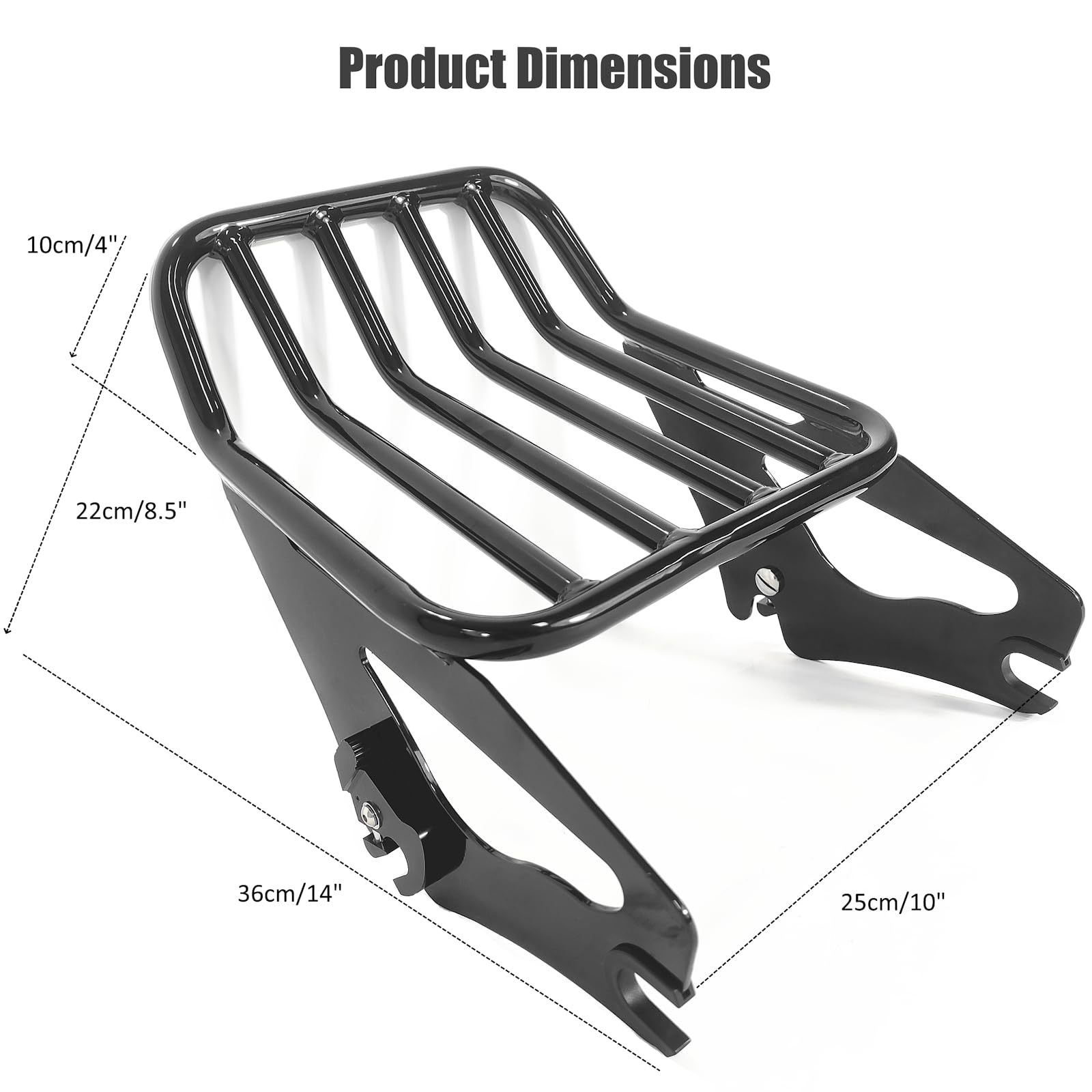Detachable Two-Up Motorcycle L - Motorcycle Gear Rack review and price
