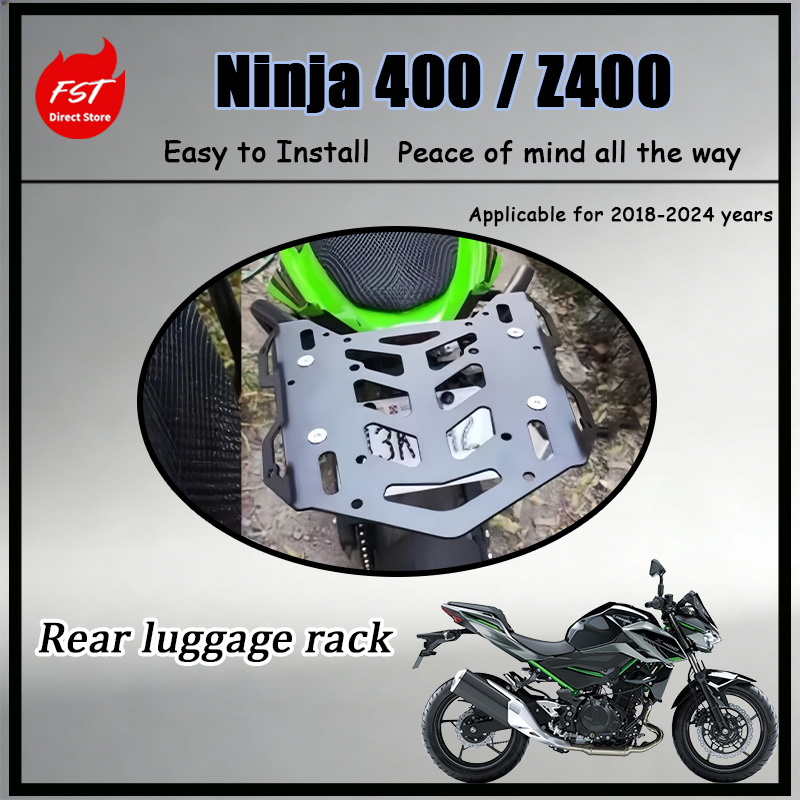 FOR Ninja 400 Z400 18-24 Rear  - Motorcycle Gear Rack review and price
